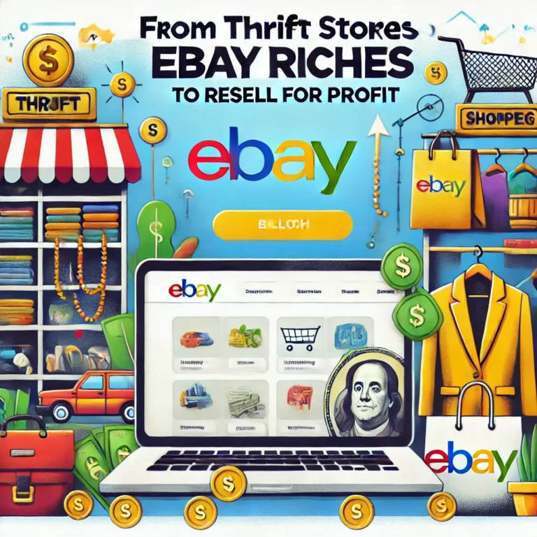 From Thrift Stores to eBay Riches: How to Resell for Profit