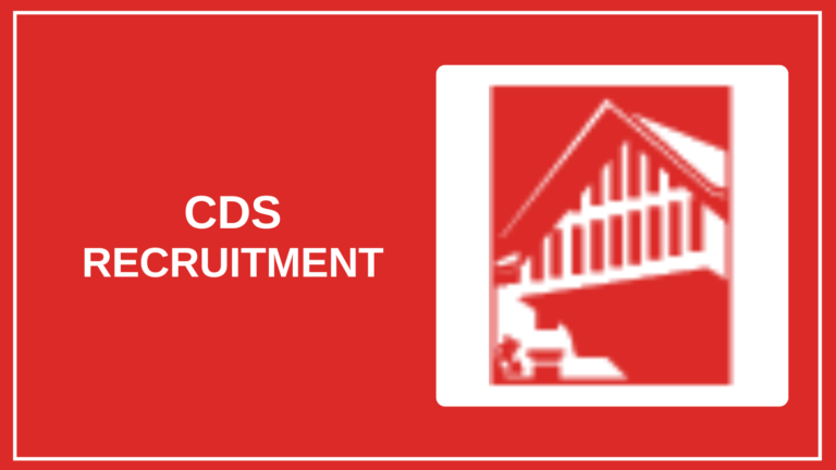 CDS Recruitment 2025 – Apply Online Job Vacancies