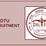 DTU Recruitment 2025 – Apply Vacancies