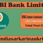 IDBI Junior Assistant Manager Recruitment 2024-Sarkari Naukri