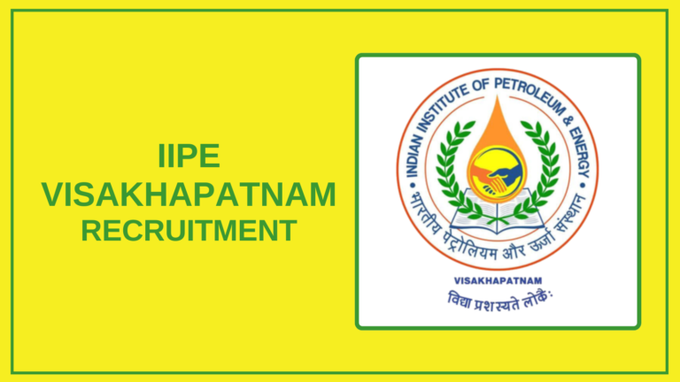 IIPE Recruitment 2025 – Apply for Vacancies