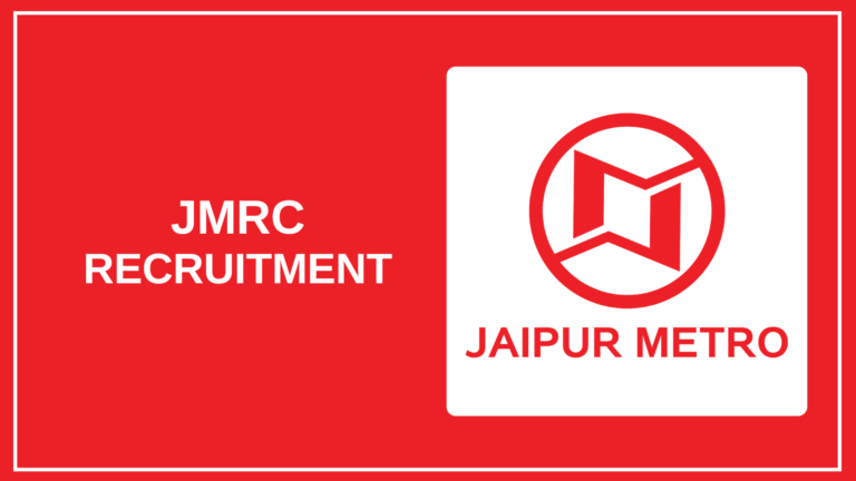 JMRC Recruitment 2025 – Apply Job Vacancies