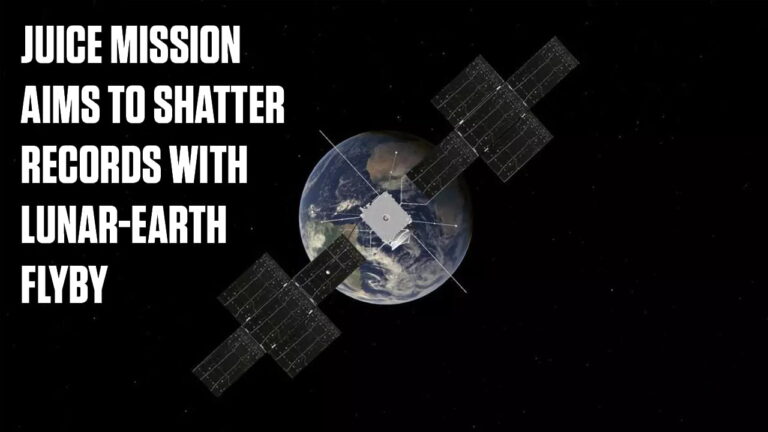 JUICE Mission Aims To Break Records With Moon-Earth Flyby