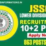 JSSC LDC New Vacancy Notification 2024, Online Application