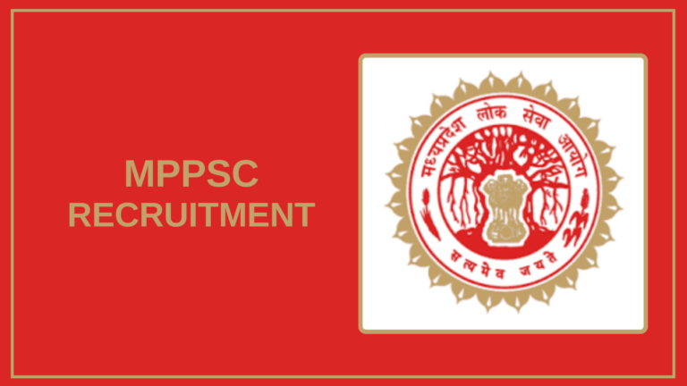 MPPSC Recruitment 2025 – Apply Job Vacancies