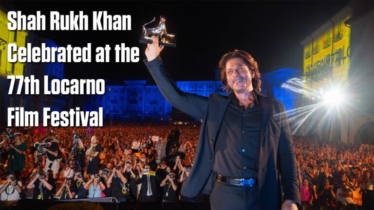 Shahrukh Khan Honoured At 77th Locarno Film Festival
