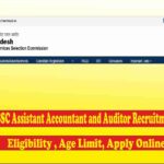 UPSSSC Assistant Accountant And Auditor Recruitment 2024