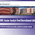 UPSSSC Junior Analyst Food Recruitment 2024 Sarkari Naukri